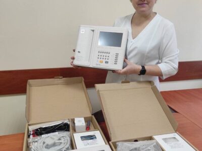 У лікарні на звільненій Харківщині передано медичне обладнання