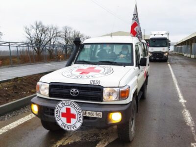 За сприяння Міжнародного комітету Червоного Хреста на тимчасово окуповану частину Донеччини і Луганщини доставлено понад 59 тонн гуманітарного вантажу