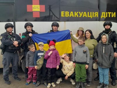 З небезпечних населених пунктів Харківщини евакуйовано всіх дітей