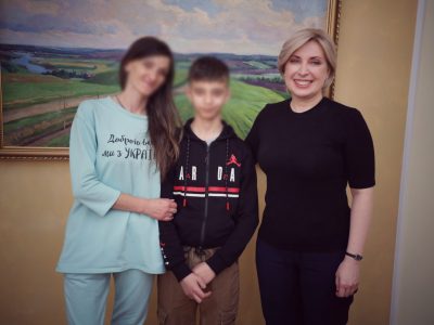 The Story of the happy return of a Ukrainian child