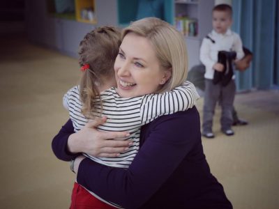 In Chernivtsi, Iryna Vereshchuk visits a center for the support of women and children