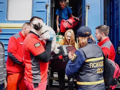 Волинь прийняла черговий евакуаційний потяг із Донецької області