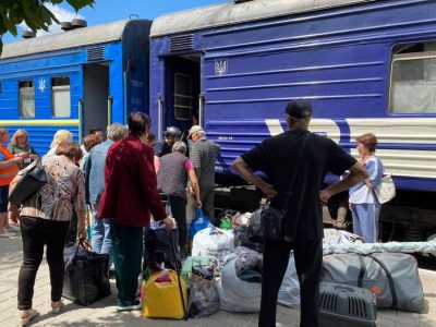 Волинь прийняла черговий евакуаційний потяг із Донецької області