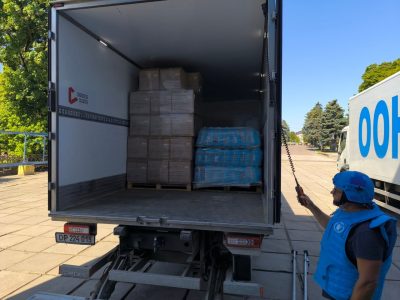 ЮНІСЕФ передав гуманітарну допомогу мешканцям прифронтової Херсонщини