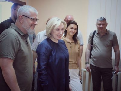 У Кривому Розі Ірина Верещук відвідала реабілітаційний центр для ветеранів