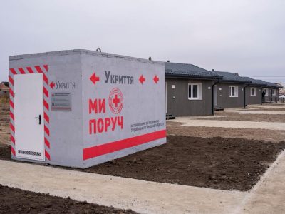 На Житомирщині відкрили модульне містечко для внутрішніх переселенців